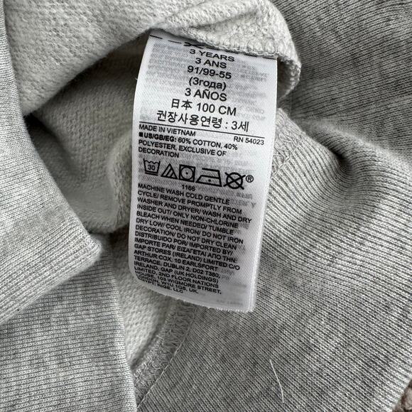 NWT Baby GAP Jolly Holiday Toddler Sweatshirt - Size 3T - Picture 5 of 6